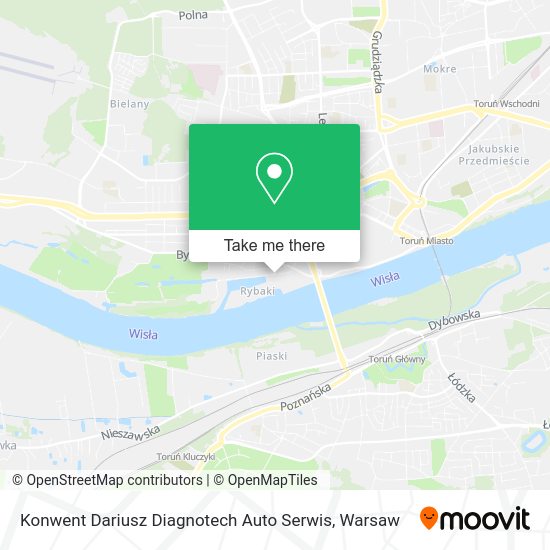 Konwent Dariusz Diagnotech Auto Serwis map