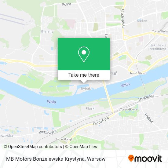 MB Motors Bonzelewska Krystyna map