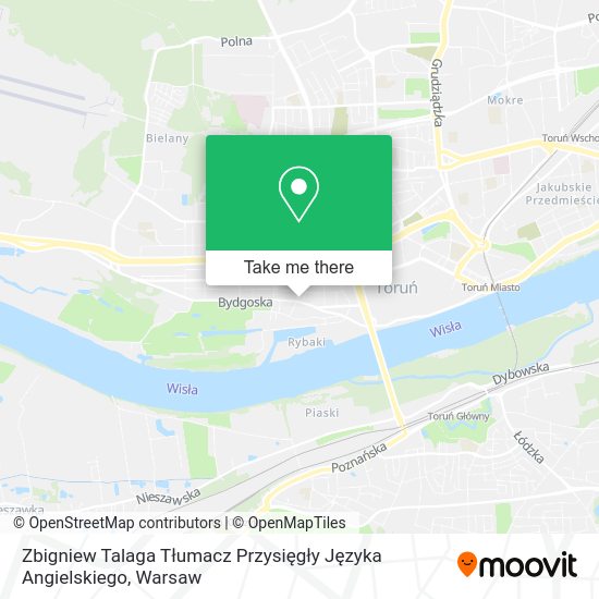 Zbigniew Talaga Tłumacz Przysięgły Języka Angielskiego map