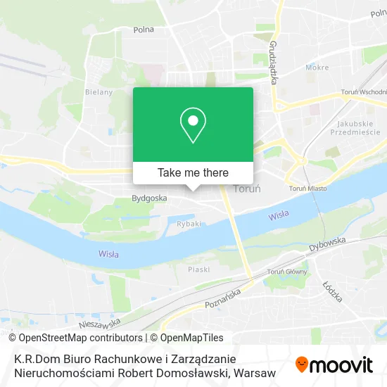 K.R.Dom Biuro Rachunkowe i Zarządzanie Nieruchomościami Robert Domosławski map