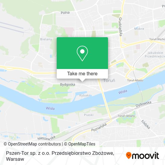 Pszen-Tor sp. z o.o. Przedsiębiorstwo Zbożowe map