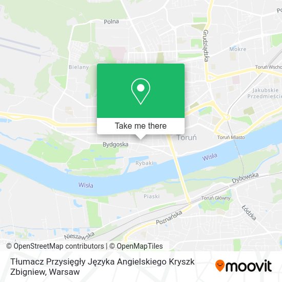 Tłumacz Przysięgły Języka Angielskiego Kryszk Zbigniew map