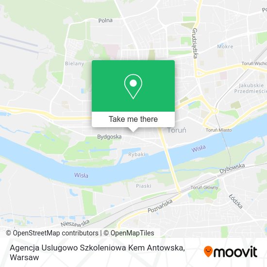 Agencja Uslugowo Szkoleniowa Kem Antowska map