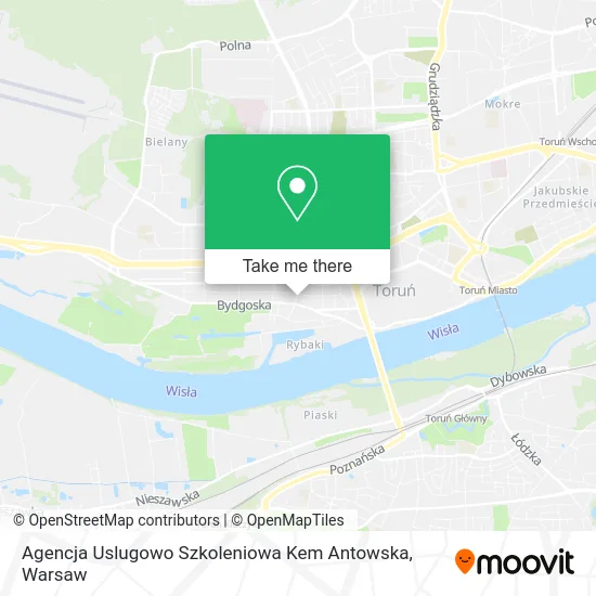 Карта Agencja Uslugowo Szkoleniowa Kem Antowska