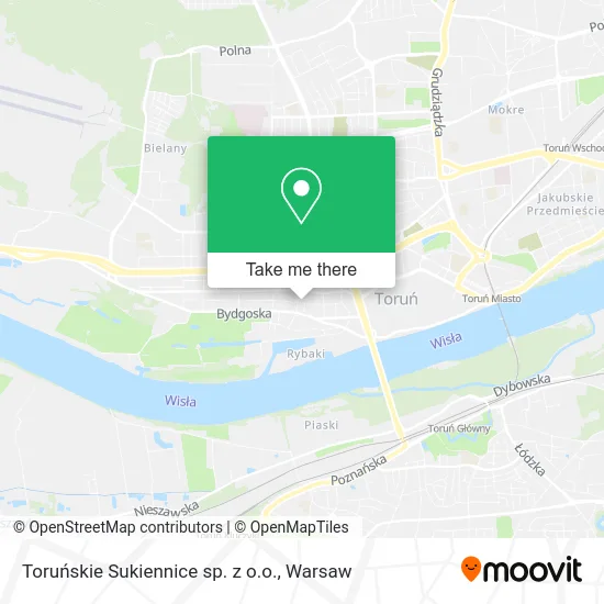 Карта Toruńskie Sukiennice sp. z o.o.