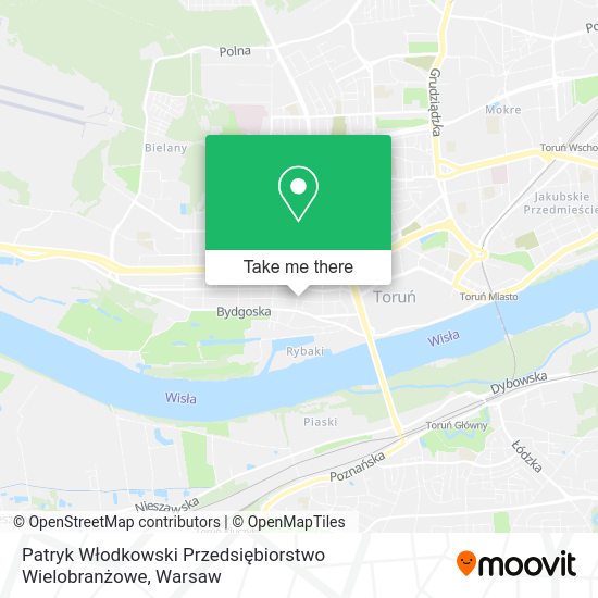 Patryk Włodkowski Przedsiębiorstwo Wielobranżowe map