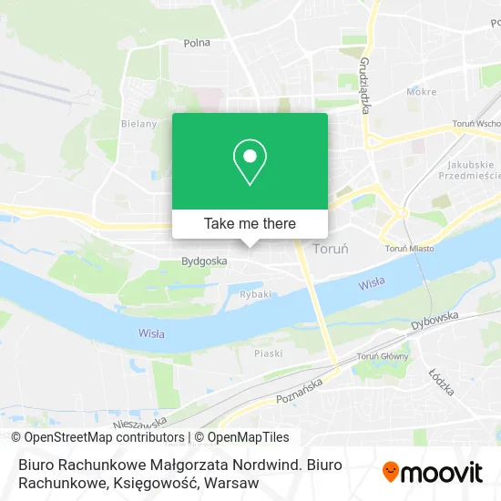 Карта Biuro Rachunkowe Małgorzata Nordwind. Biuro Rachunkowe, Księgowość