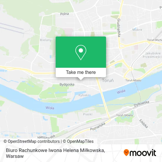 Карта Biuro Rachunkowe Iwona Helena Miłkowska