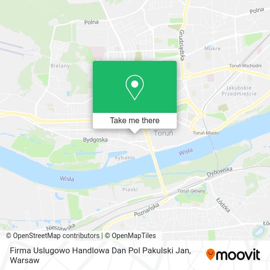 Firma Uslugowo Handlowa Dan Pol Pakulski Jan map