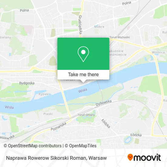 Карта Naprawa Rowerow Sikorski Roman