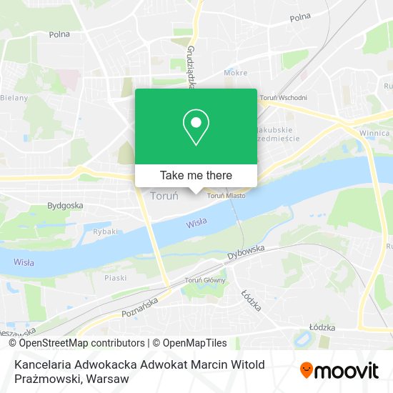 Kancelaria Adwokacka Adwokat Marcin Witold Prażmowski map