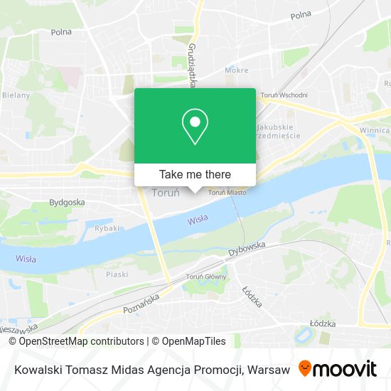 Kowalski Tomasz Midas Agencja Promocji map