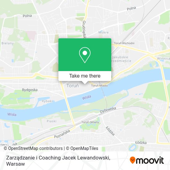 Zarządzanie i Coaching Jacek Lewandowski map