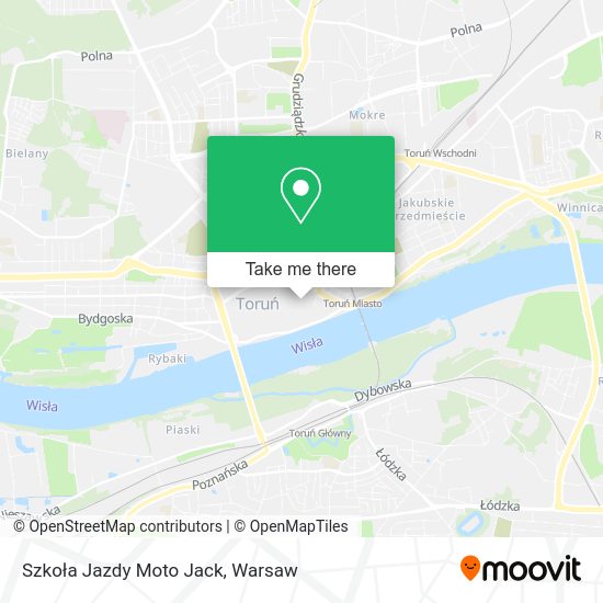 Szkoła Jazdy Moto Jack map