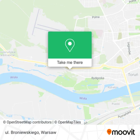Карта ul. Broniewskiego