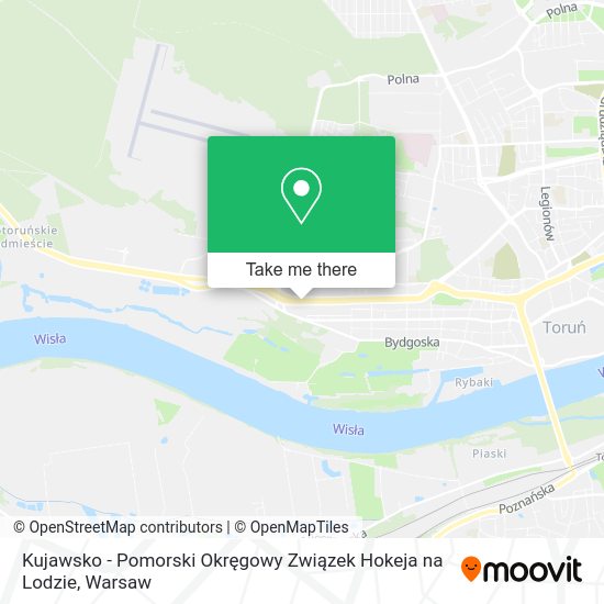 Kujawsko - Pomorski Okręgowy Związek Hokeja na Lodzie map