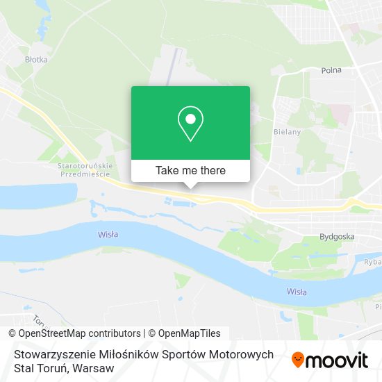 Карта Stowarzyszenie Miłośników Sportów Motorowych Stal Toruń