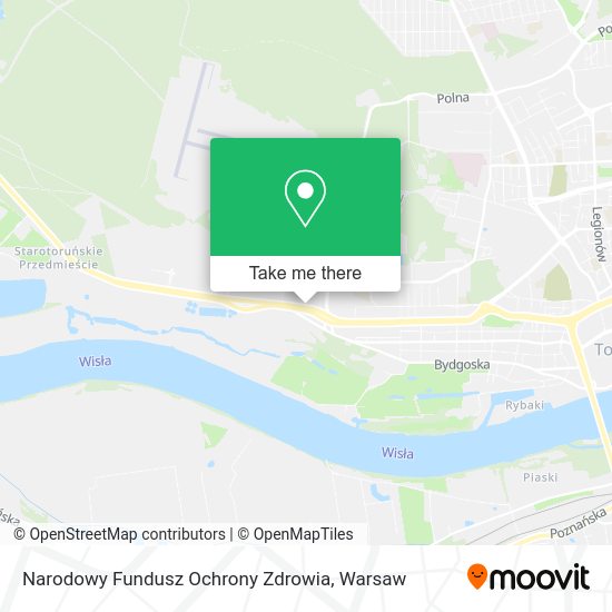 Narodowy Fundusz Ochrony Zdrowia map