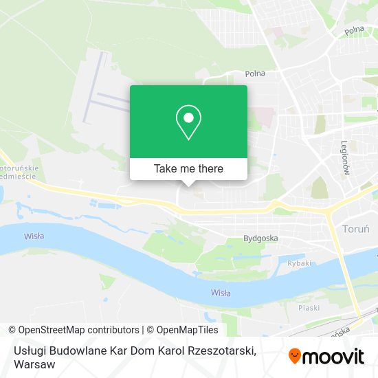 Usługi Budowlane Kar Dom Karol Rzeszotarski map