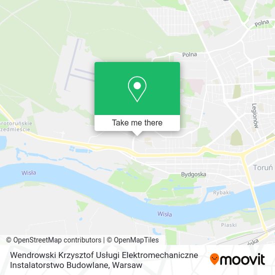 Wendrowski Krzysztof Usługi Elektromechaniczne Instalatorstwo Budowlane map