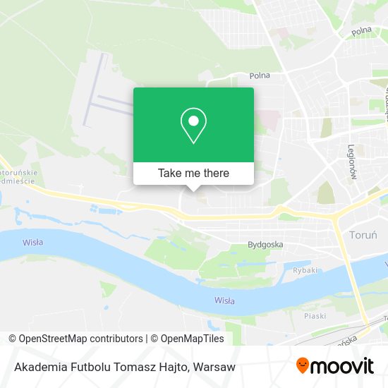 Akademia Futbolu Tomasz Hajto map