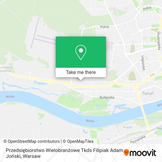 Przedsiębiorstwo Wielobranżowe Tkds Filipiak Adam Joński map