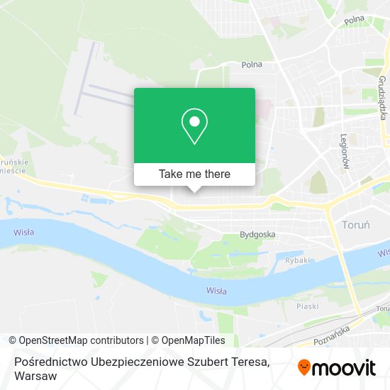 Pośrednictwo Ubezpieczeniowe Szubert Teresa map