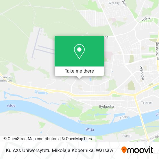 Ku Azs Uniwersytetu Mikołaja Kopernika map