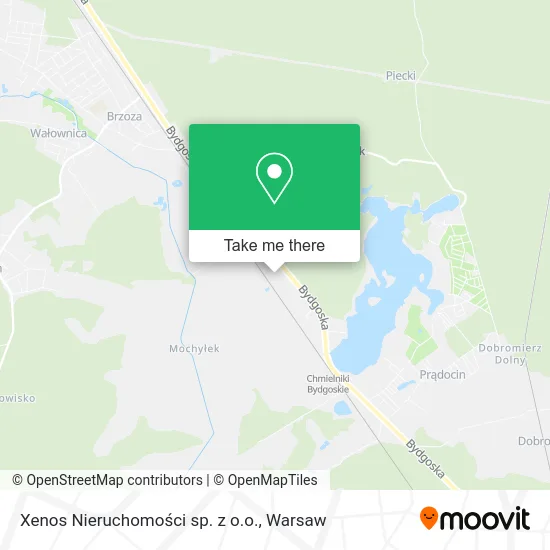 Карта Xenos Nieruchomości sp. z o.o.