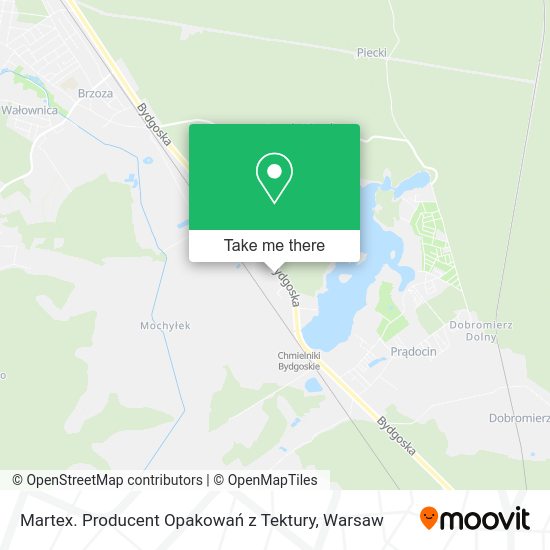 Martex. Producent Opakowań z Tektury map