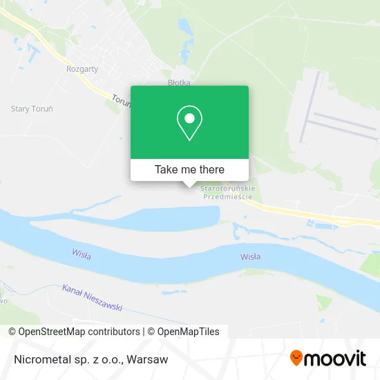 Карта Nicrometal sp. z o.o.