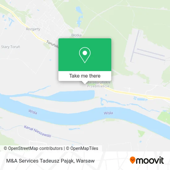 M&A Services Tadeusz Pająk map