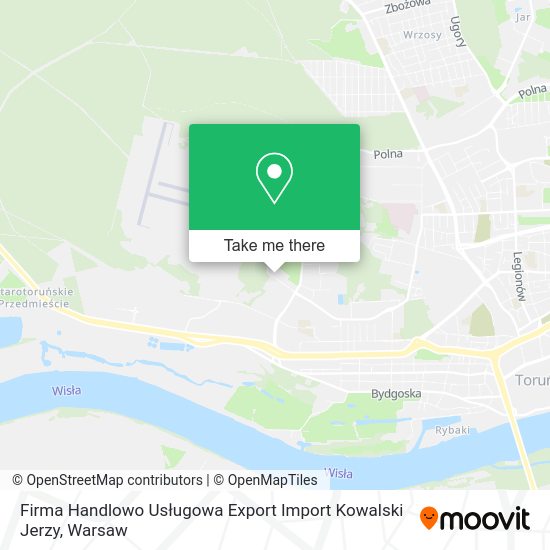 Firma Handlowo Usługowa Export Import Kowalski Jerzy map