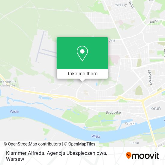 Klammer Alfreda. Agencja Ubezpieczeniowa map