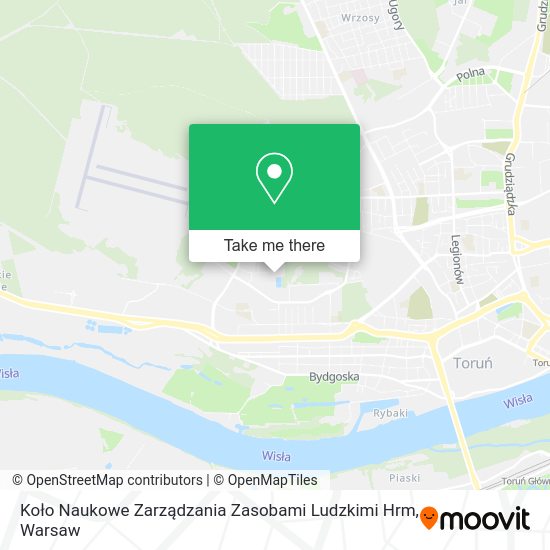 Koło Naukowe Zarządzania Zasobami Ludzkimi Hrm map