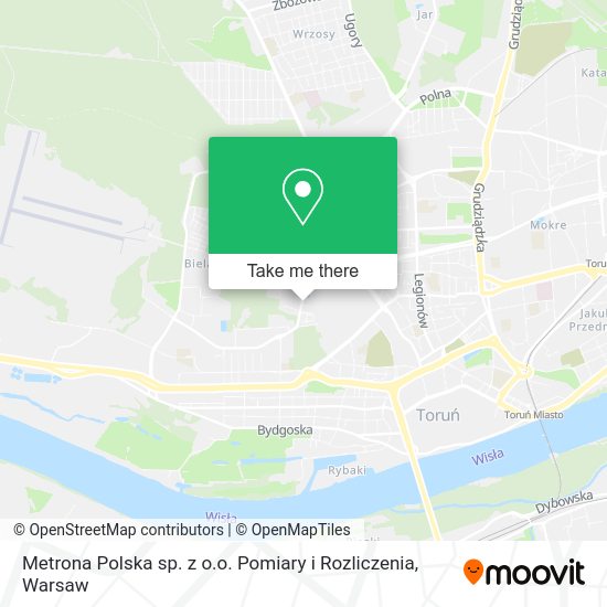 Metrona Polska sp. z o.o. Pomiary i Rozliczenia map