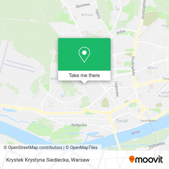 Krystek Krystyna Siedlecka map