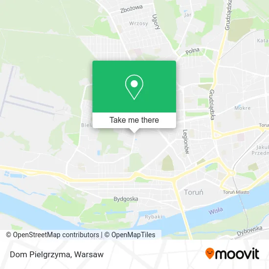 Dom Pielgrzyma map