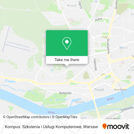 Карта Kompus. Szkolenia i Usługi Komputerowe