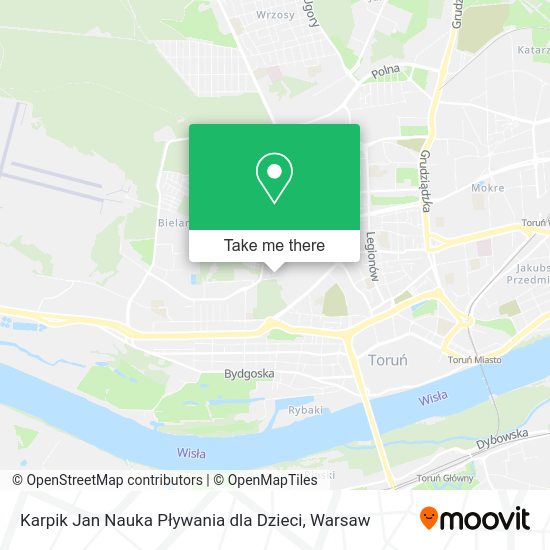 Karpik Jan Nauka Pływania dla Dzieci map