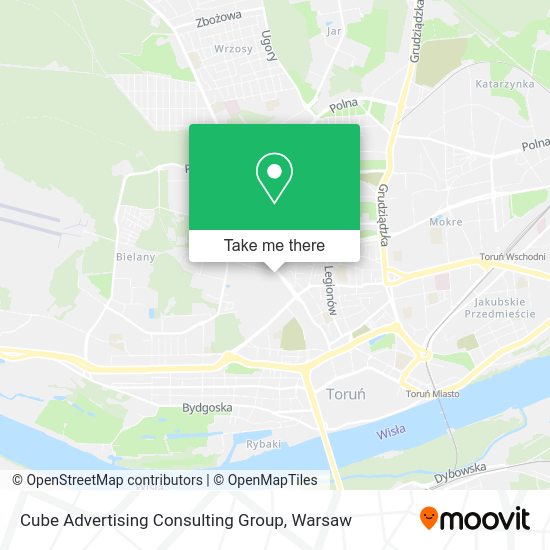 Cube Advertising Consulting Group map