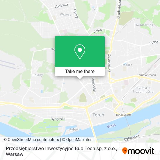 Przedsiębiorstwo Inwestycyjne Bud Tech sp. z o.o. map