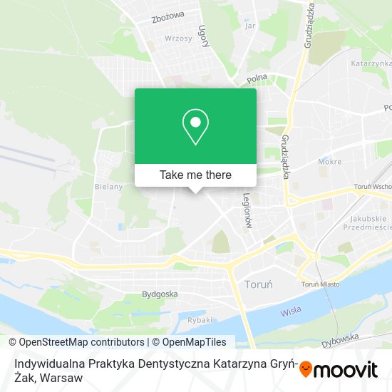 Indywidualna Praktyka Dentystyczna Katarzyna Gryń-Żak map