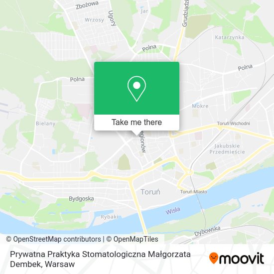 Prywatna Praktyka Stomatologiczna Małgorzata Dembek map