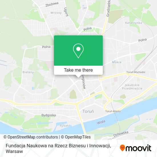 Fundacja Naukowa na Rzecz Biznesu i Innowacji map