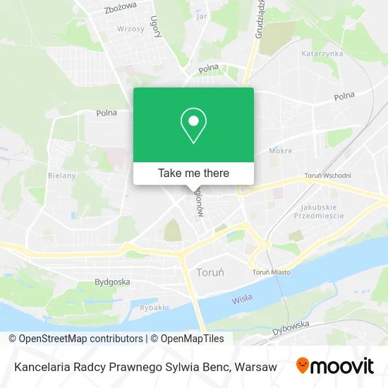 Kancelaria Radcy Prawnego Sylwia Benc map