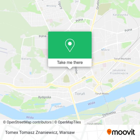 Tomex Tomasz Znaniewicz map