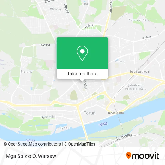 Карта Mga Sp z o O