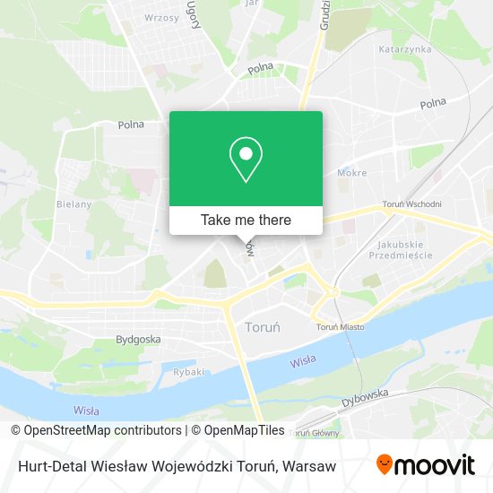 Hurt-Detal Wiesław Wojewódzki Toruń map