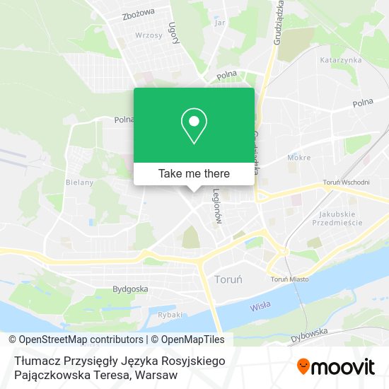 Tłumacz Przysięgły Języka Rosyjskiego Pajączkowska Teresa map